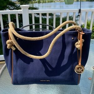 Michael Kors Navy Nautical Tote